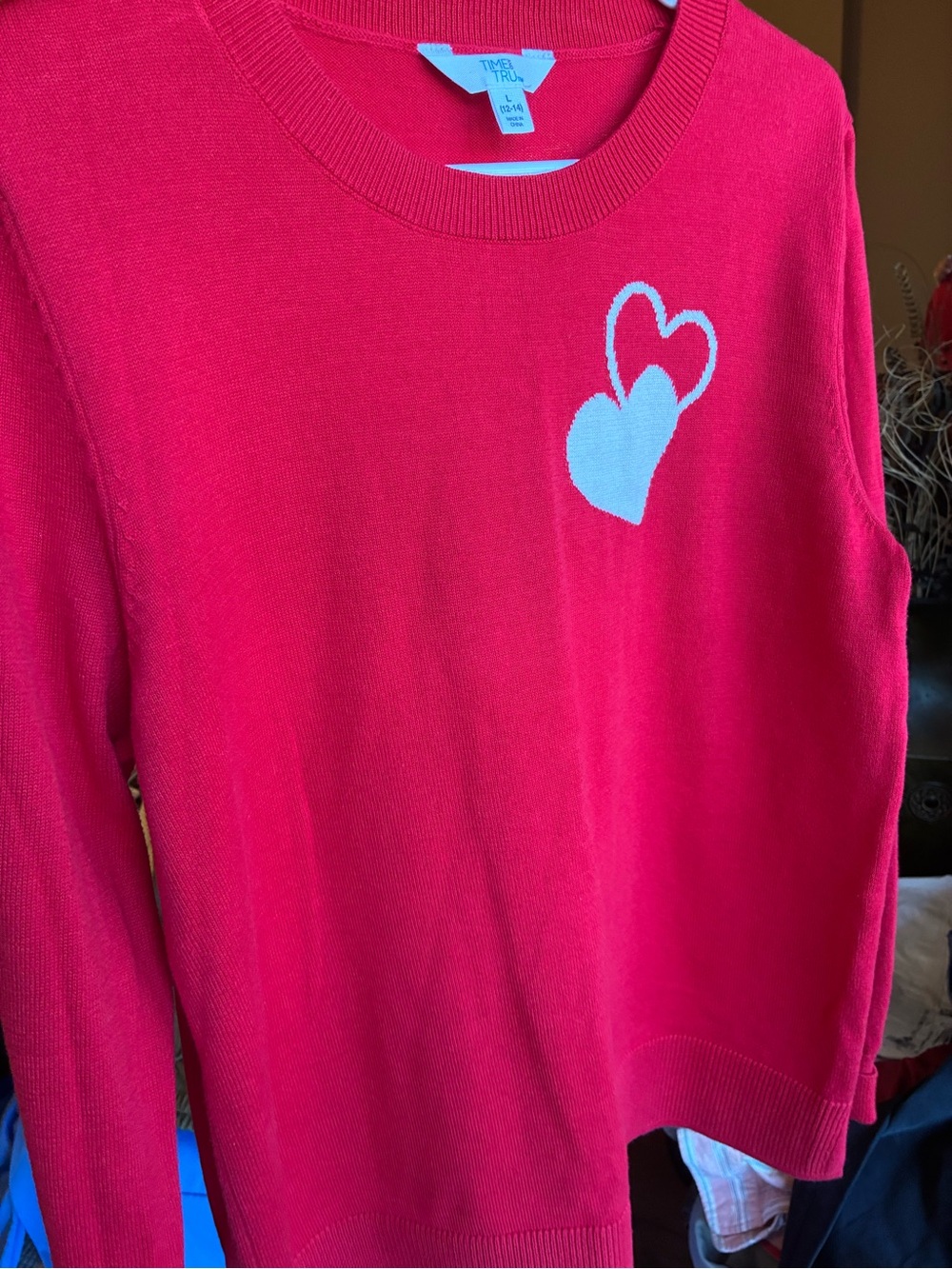 Time and Tru Crewneck Sweater